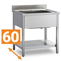 Lavelli Inox a Giorno Prof.60