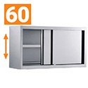 PENSILE ACCIAIO INOX H60