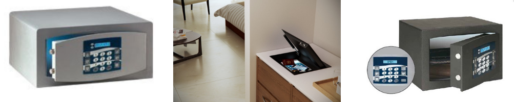 Cassaforte per Hotel e case private. Digitali e Manuali