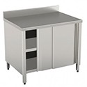Tavoli Inox Armadiati con Cassettiera