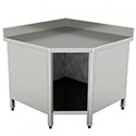 Tavoli Inox Angolari