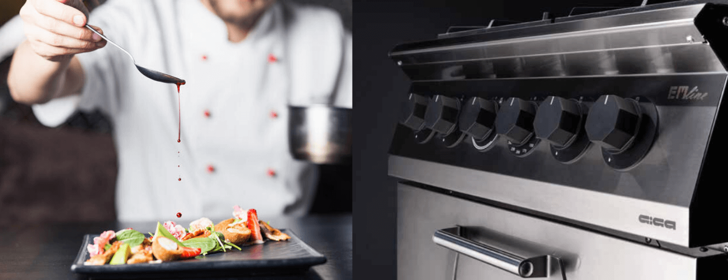 cucina professionale in acciaio inox