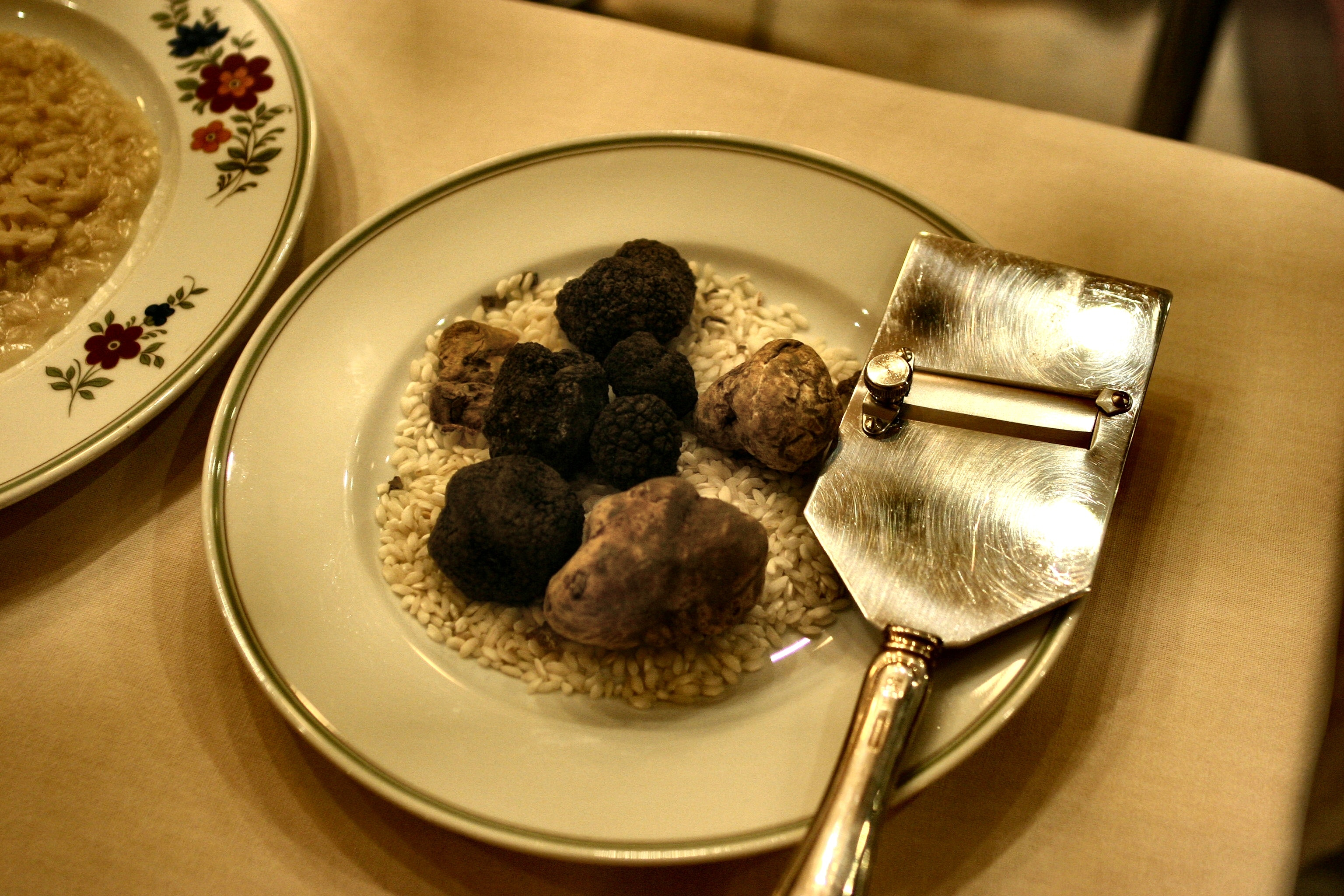 tartufo nero e bianco