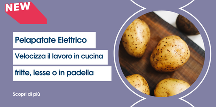 Pelapatate Elettrico: migliora il lavoro in cucina